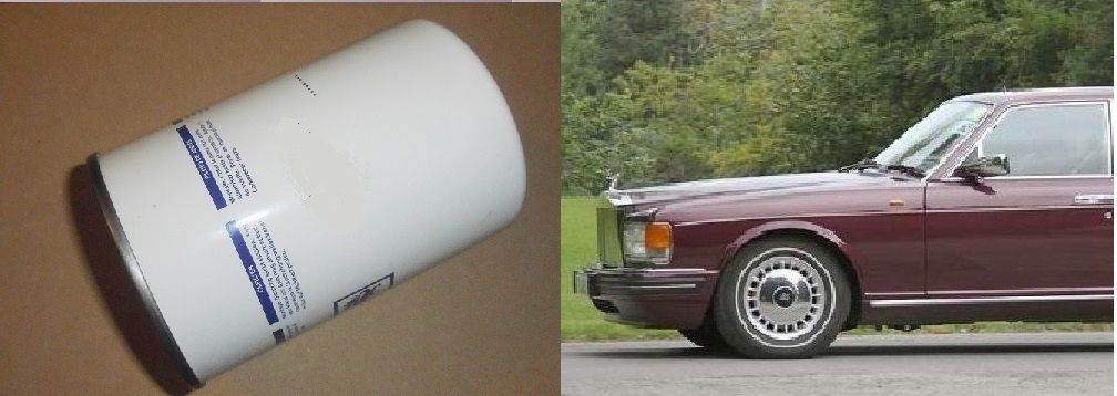 OIL FILTER (Rolls Royce Silver Spirit Spur Dawn Flying Spur) (1980- 98)  